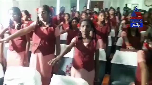 உலக உணவு பாதுகாப்பு தினம் அனுசரிப்பு..! உறுதிமொழி ஏற்ற மாணவிகள் வீடியோ..