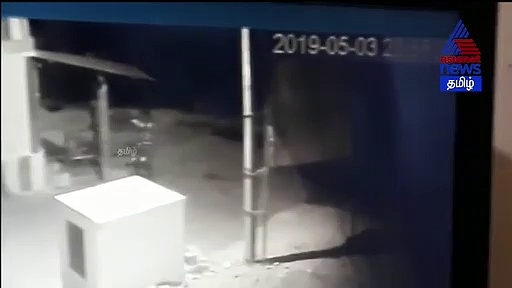 கோவில் உண்டியல் கொள்ளையை தடுத்த பூசாரி கொலையில் தேடப்படும் கொலையாளியின் பரபரப்பு சிசிடிவி காட்சி