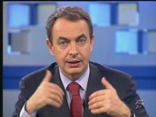 Zapatero en telecinco, sobre la ley electoral