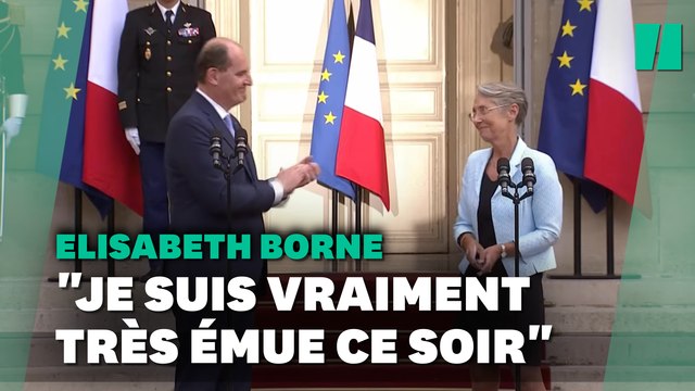 Nommée Première ministre, Elisabeth Borne dédie son discours à toutes les petites filles