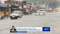 Ilang bahagi ng Metro Manila, binaha matapos makaranas ng pabugso-bugsong ulan | Saksi
