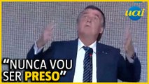 'Por Deus que está no céu: nunca vou ser preso', diz Bolsonaro em São Paulo