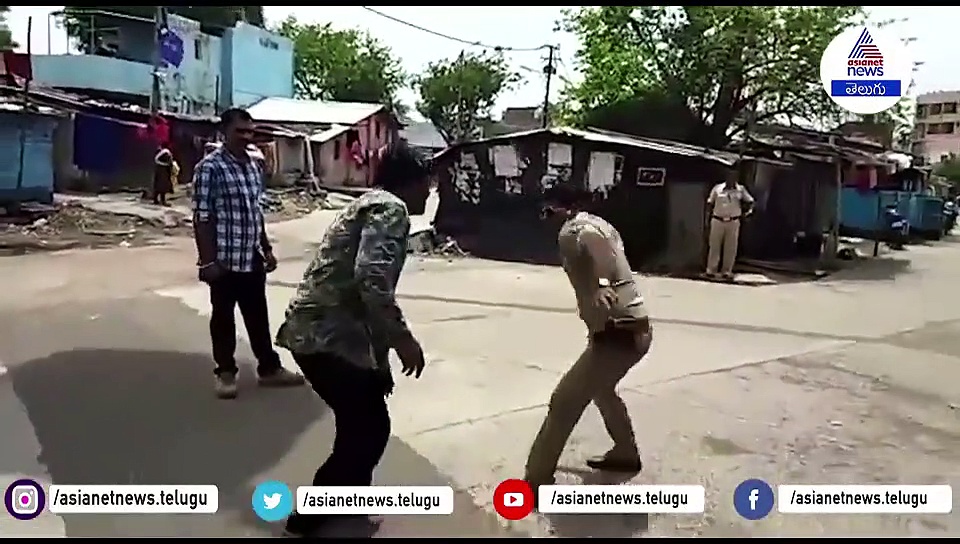 తెలంగాణ లాక్ డౌన్ : ఇకమీద బైటికొస్తే పోలీసుల సత్కారం ఇలాగే ఉంటది...