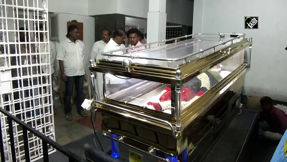 చెన్నై : డిఎమ్ కె జనరల్ సెక్రెటరీ కన్నుమూత