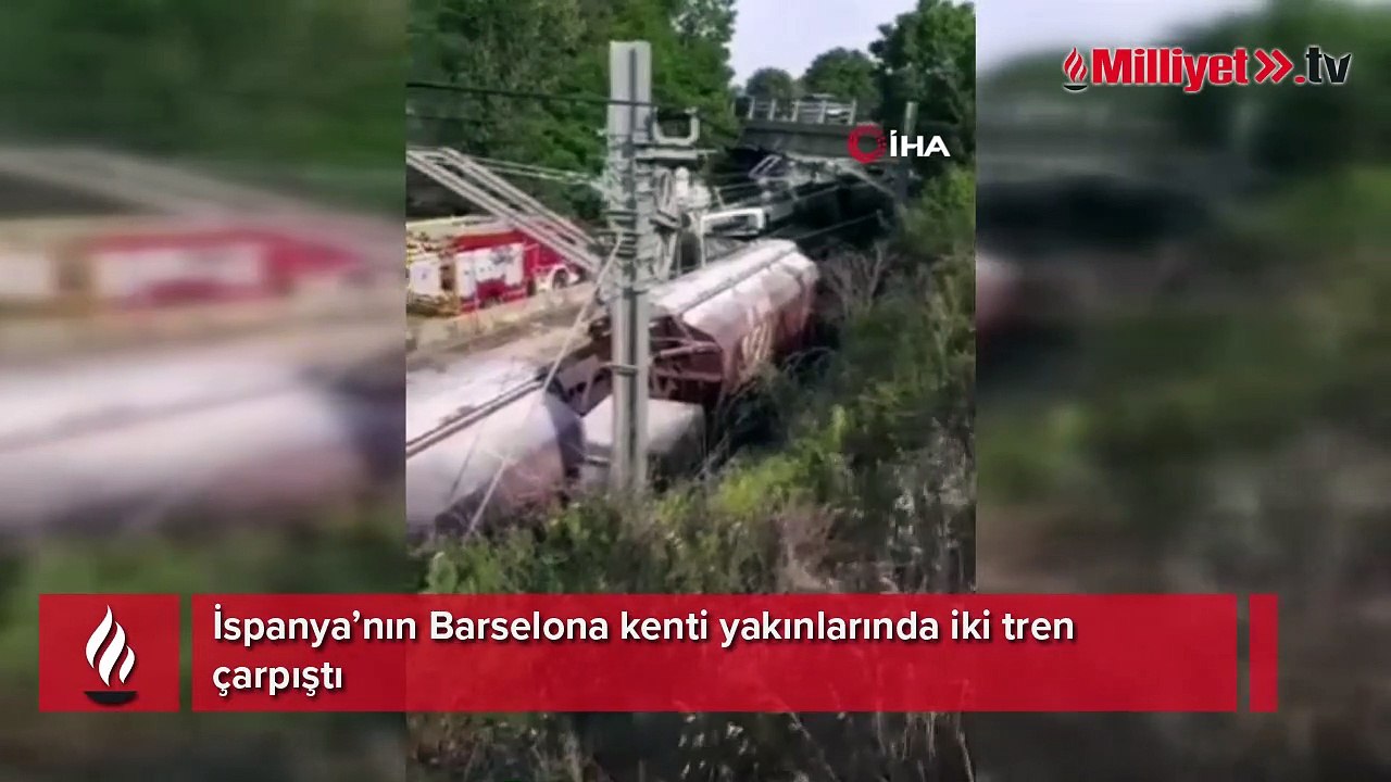 İspanya’da tren kazası: 1 ölü, 85 yaralı