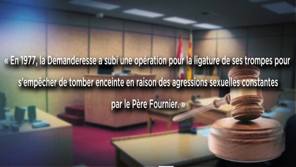 Agressions sexuelles poursuite contre le Diocèse d'Edmundston