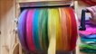 How multicolored speciality yarn is made