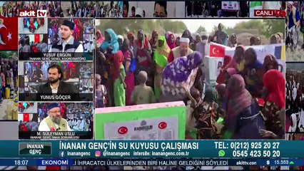 İnanan Genç'in yardım faaliyetleri