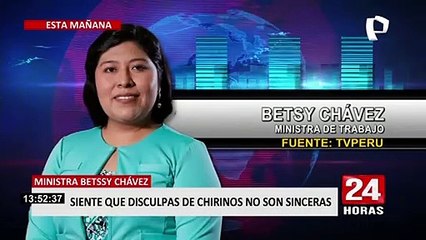 Download Video: Betssy Chávez: Disculpas de Patricia Chirinos no la eximen de su acción, debería ser sancionada