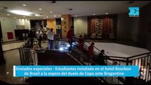 Enviados especiales - Estudiantes instalado en el hotel Bourbon de Brasil a la espera del duelo de Copa ante Bragantino