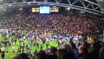 Luton Town fans at Huddersfield