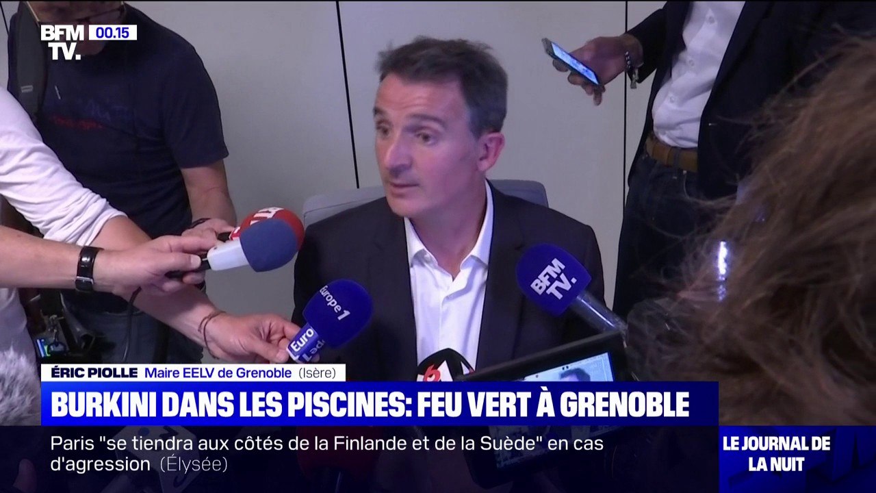 Le port du burkini autorisé dans les piscines de Grenoble à partir du 1er juin Vidéo Dailymotion