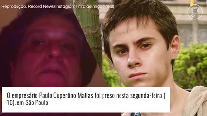 Assassino do ator Rafael Miguel é preso e filha do criminoso se manifesta: 'Mistura de sentimentos'. Relembre o caso