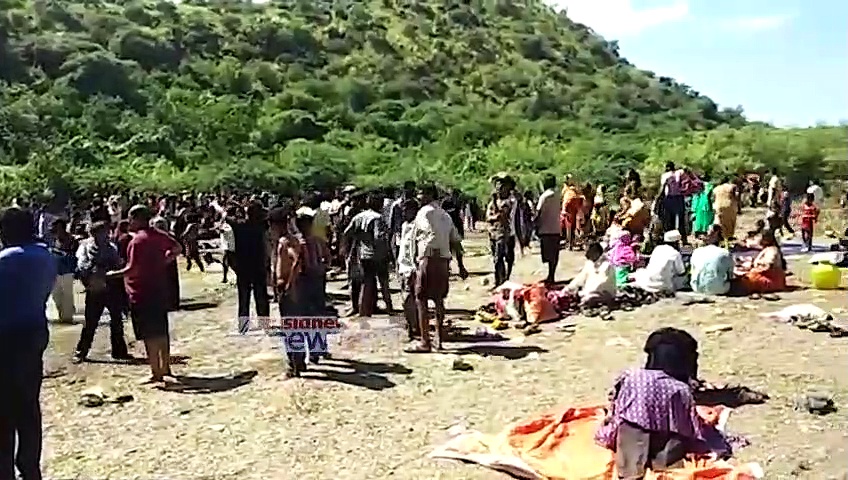 video news : అలరిస్తున్న మంగంపేట వాటర్ ఫాల్స్