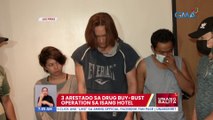 3 arestado sa drug buy-bust operation sa isang hotel sa Las Piñas | UB