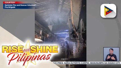 Babae, sugatan matapos masunog ang inuupahang bahay sa Rizal