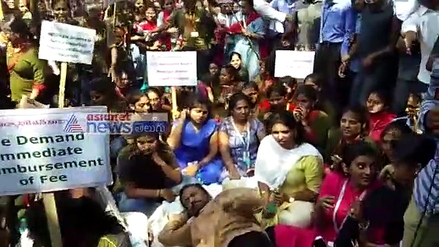 చంద్రబాబు ప్రభుత్వంపై మోహన్ బాబు పోరు (వీడియో)