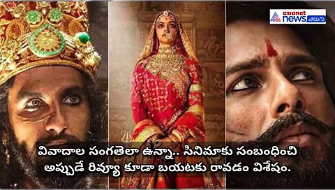 'పద్మావత్' మొట్టమొదటి రివ్యూ  వచ్చేసింది. (వీడియో)