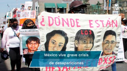 Download Video: México llega a cifra histórica de 100 mil personas desaparecidas y no localizadas