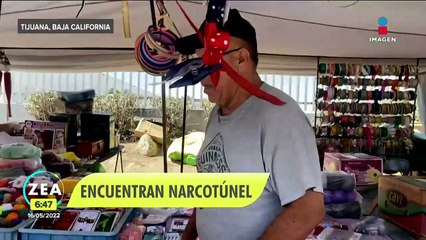 Hallan narcotúnel de 240 metros de largo en Tijuana