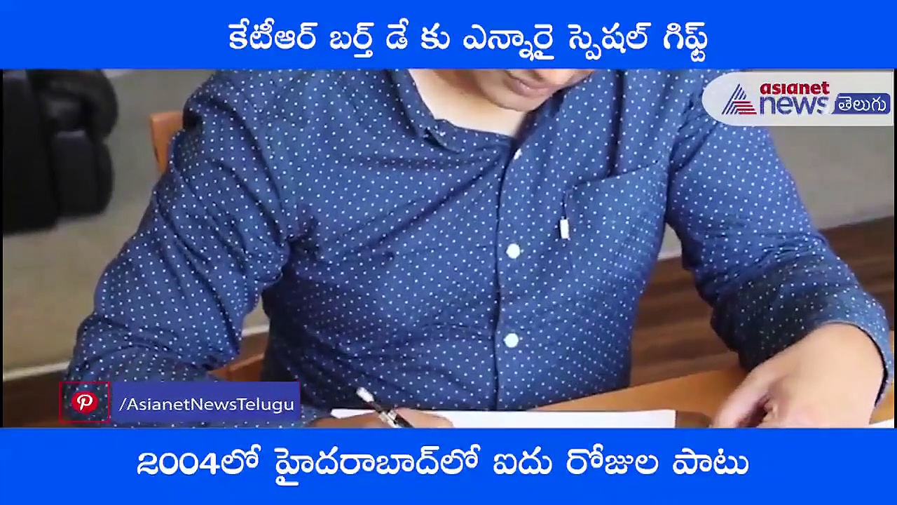 లాక్ డౌన్ ఛాలెంజ్.. కేటీఆర్‌కు ప్రేమ‌తో.. 108 పొట్రెయిట్స్ గీసిన ఎన్నారై..