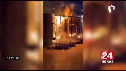 Ica: mototaxi se incendia y pasajera muere calcinada