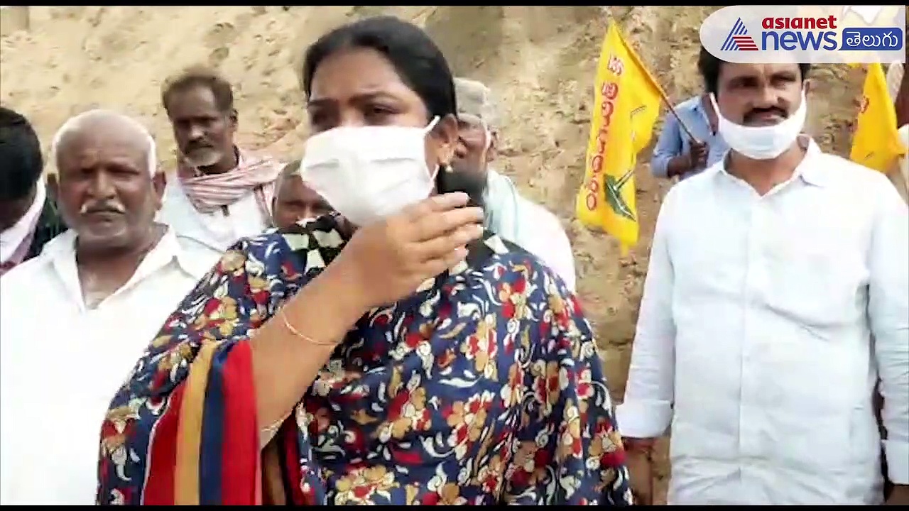 ఇసుక అక్రమ రవాణాను వెంటనే నిరోధించాలి - తంగిరాల సౌమ్య