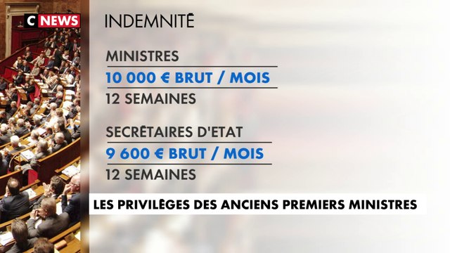 Les privilèges des anciens premiers ministres