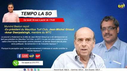 Tempo La So : Murvind Beetun reçoit Jean-Michel Giraud et Amar Deerpalsingh.