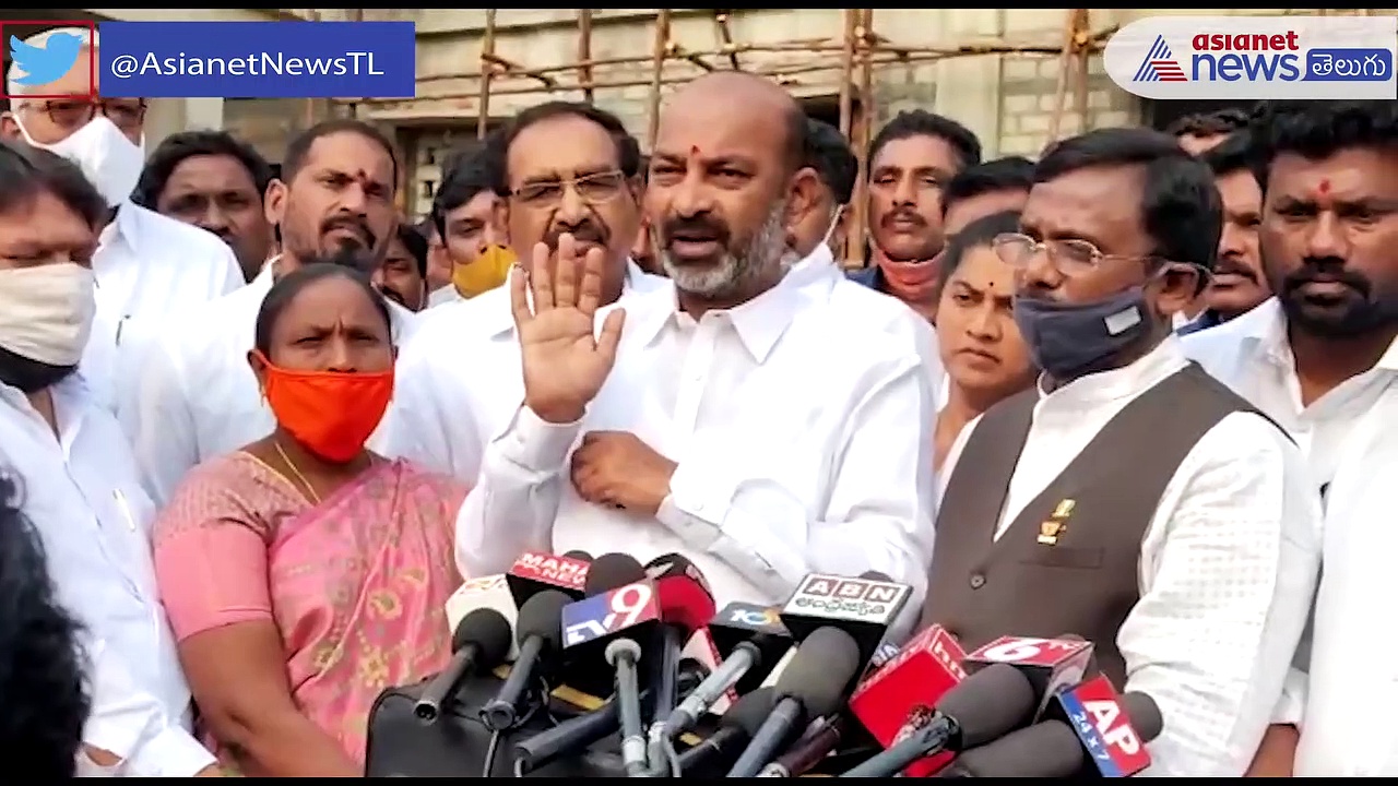 లాయర్ దంపతుల హత్యపై... సిబిఐ ఎంక్వయిరీ: బండి సంజయ్ డిమాండ్