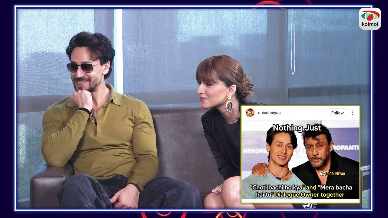 Tiger Shroff, Tara Sutaria Rate The BEST Choti Bachi Ho Kya Meme Reacting To Them | Heropanti 2