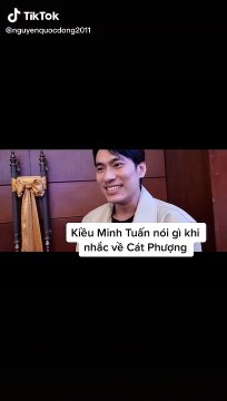 Kiều Minh Tuấn từ chối nhắc đến Cát Phượng