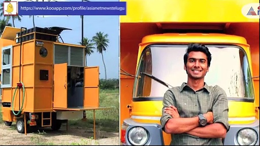 సోలార్ సిస్టం టు మోడరన్ కిచెన్: ఆటోని ఇంటిగా మార్చేసిన భారతీయుడు, ఎలా ఉందొ మీరూ ఒక లుక్కేయండి