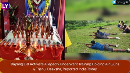 Karnataka: Bajrang Dal Holds 'Arms Training Camp' In Kodagu, SDPI Files Police Complaint