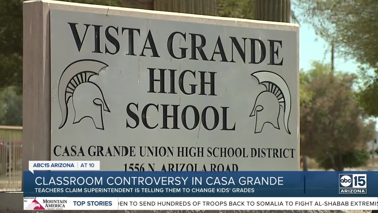 Casa Grande teachers say they’re being pressured to pass failing students