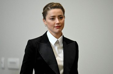 Amber Heard has denied leaving faeces in her marital bed