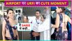 Urfi Javed CLICKS Picture With An Old Man, FLIRTS With Paps At The Airport