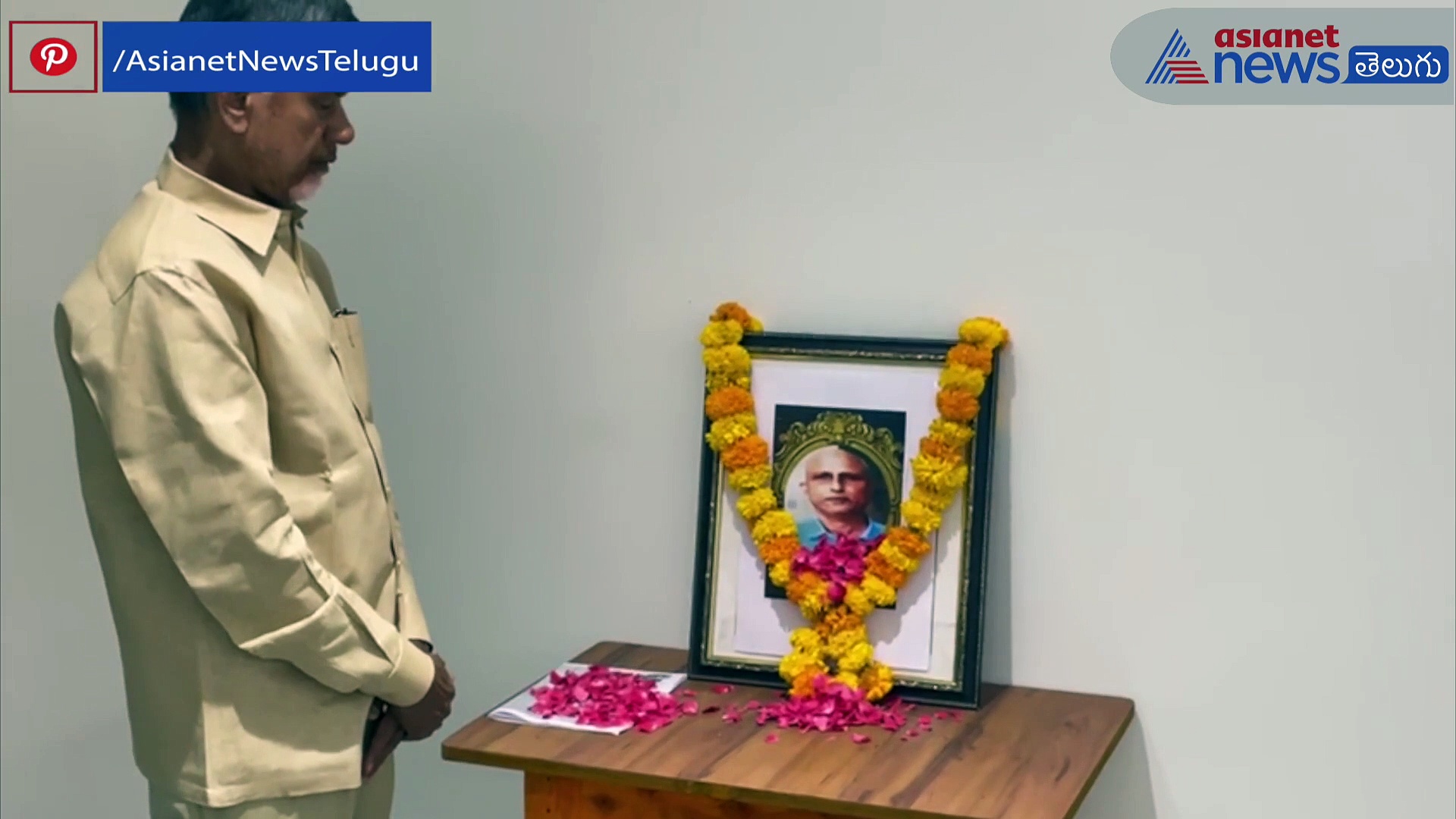 డాక్టర్ సుధాకర్ చిత్రపటానికి చంద్రబాబు నివాళి