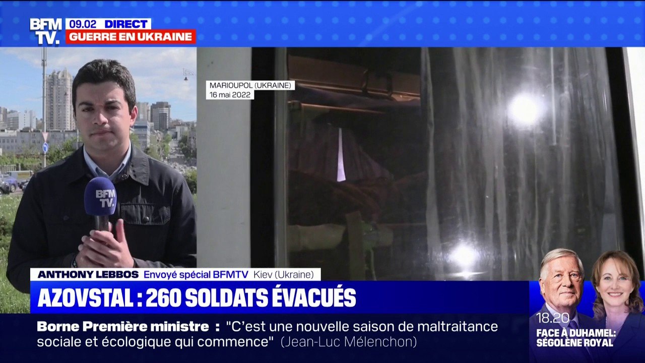 Azovstal: 53 blessés graves parmi les 260 combattants ukrainiens évacués