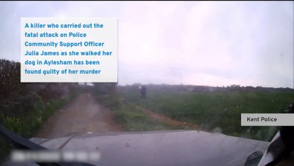 Man found guilty of murdering PCSO Julia James