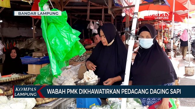Wabah PMK Dikhawatirkan Pedagang Daging Sapi