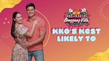 Dingdong Dantes and Marian Rivera play 'Who’s Most Likely To' | Jose and Maria’s Bonggang Villa