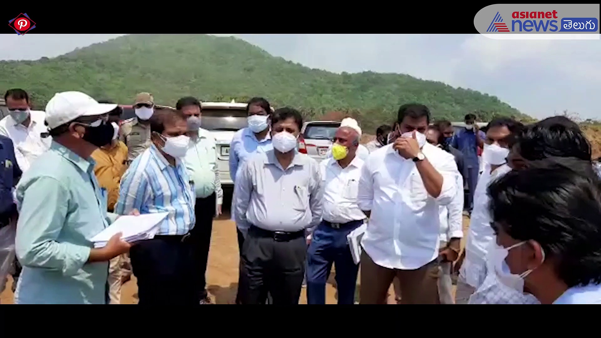 పోలవరం ప్రాజెక్ట్ పనులను పరిశీలించిన మంత్రి అనిల్