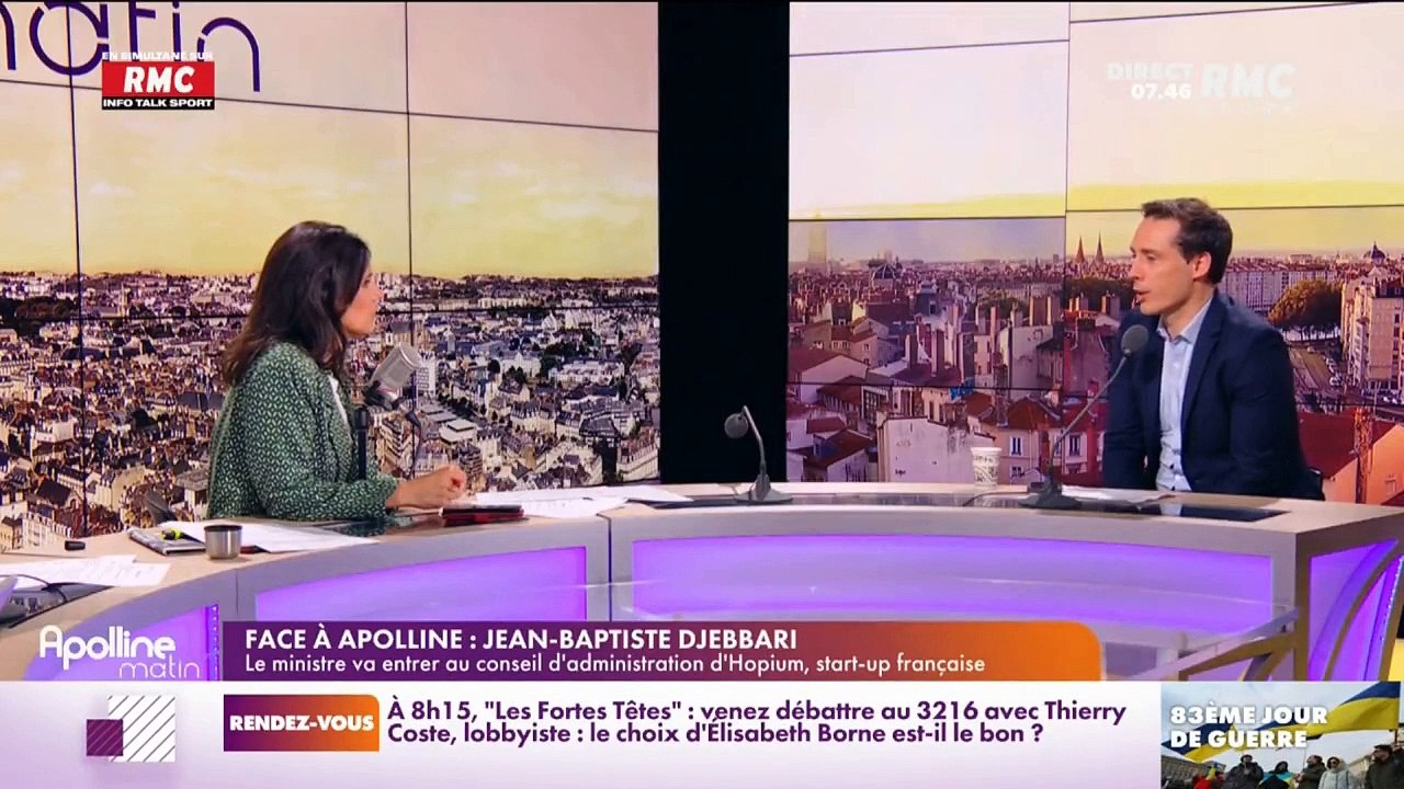 Jean-Baptiste Djebbari est "parfaitement serein" et n’a "aucun état d'âme" à entrer au conseil d'administration d'un constructeur de voitures à hydrogène après avoir été ministre des Transports - VIDEO