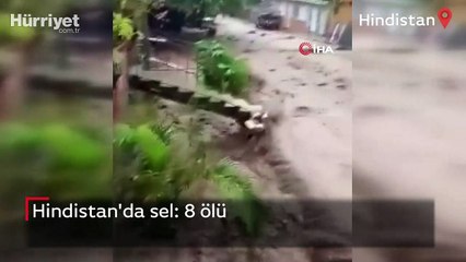 Hindistan'da sel: 8 ölü