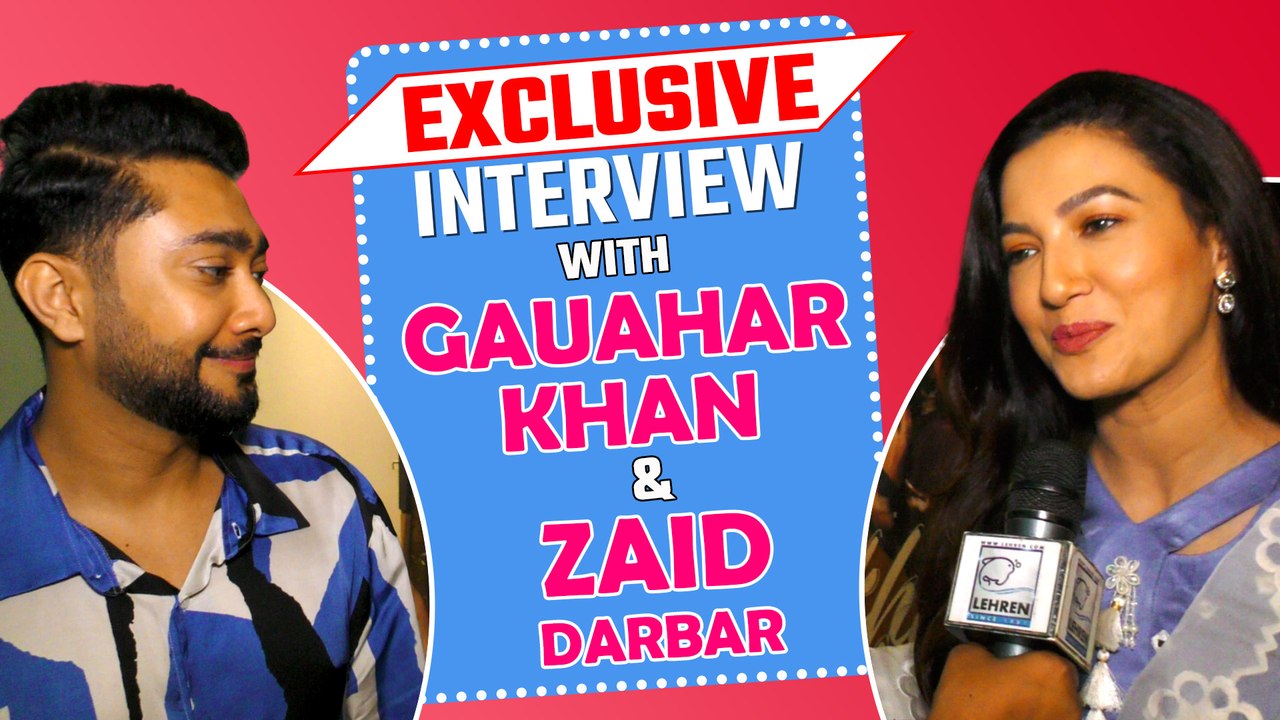 Gauahar Khan & Zaid Darbar Talks Exclusively Wi...