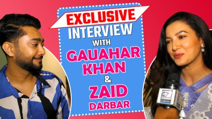 Gauahar Khan & Zaid Darbar Talks Exclusively With Lehren About Their New Song 'Khair Kare'