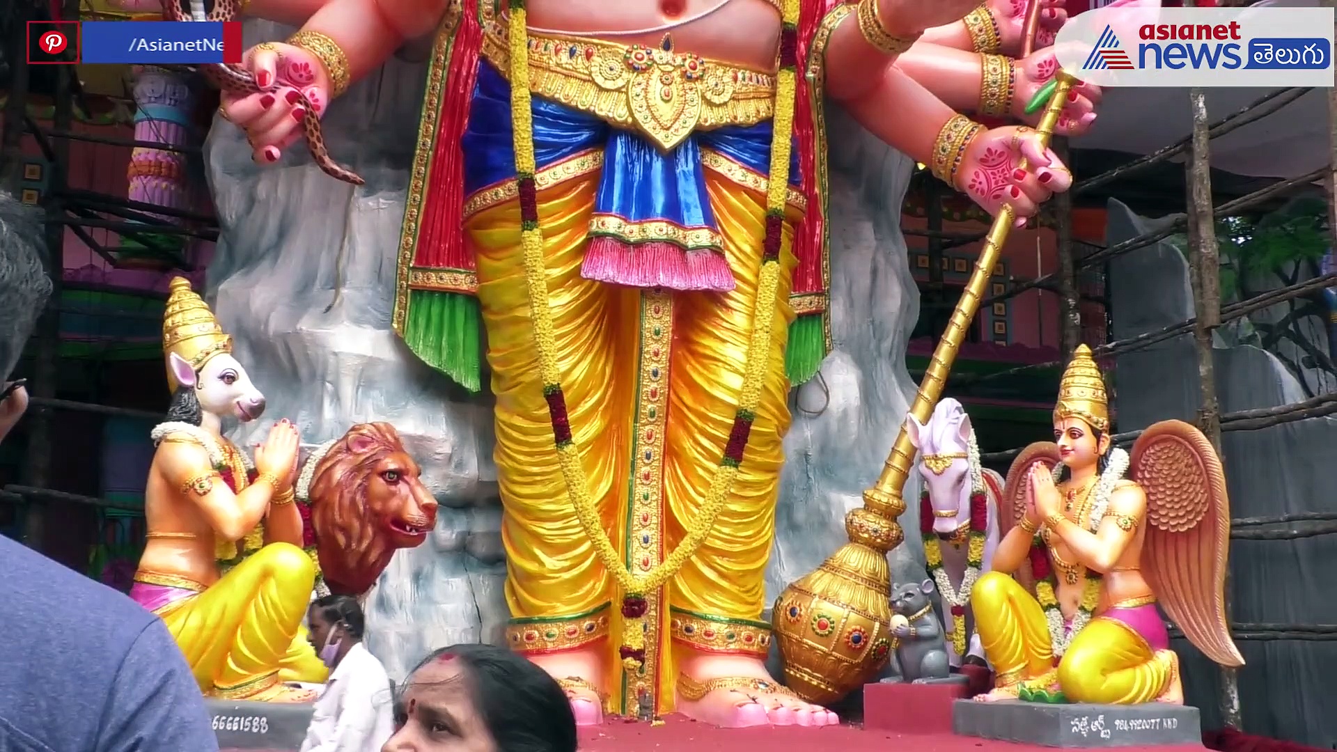 40 అడుగుల భారీ ఖైరతాబాద్ గణేష్ రెడీ..!