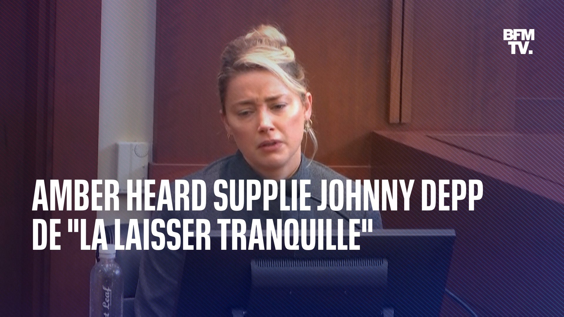 Amber Heard supplie Johnny Depp de