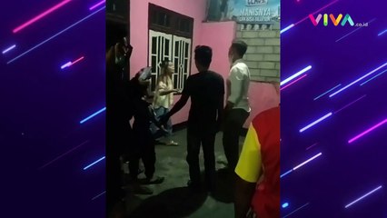 Diajak Pulang Suami dan Anak, Wanita Cantik Histeris